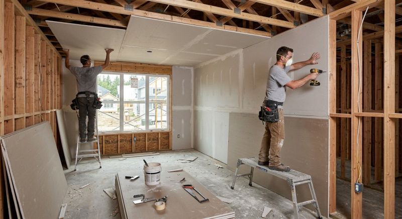 Drywall Hanging in Overland Park, KS