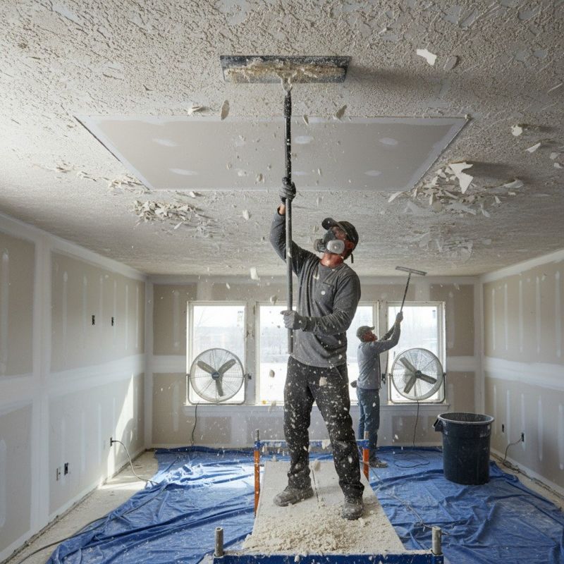 Textured Ceiling Removal