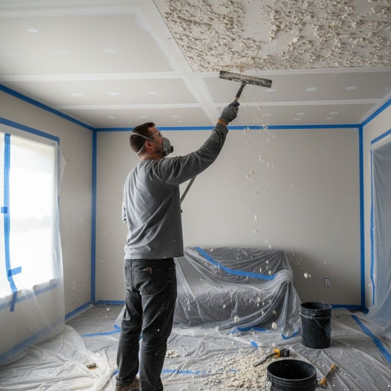 Textured Ceiling Removal in Kansas City, MO
