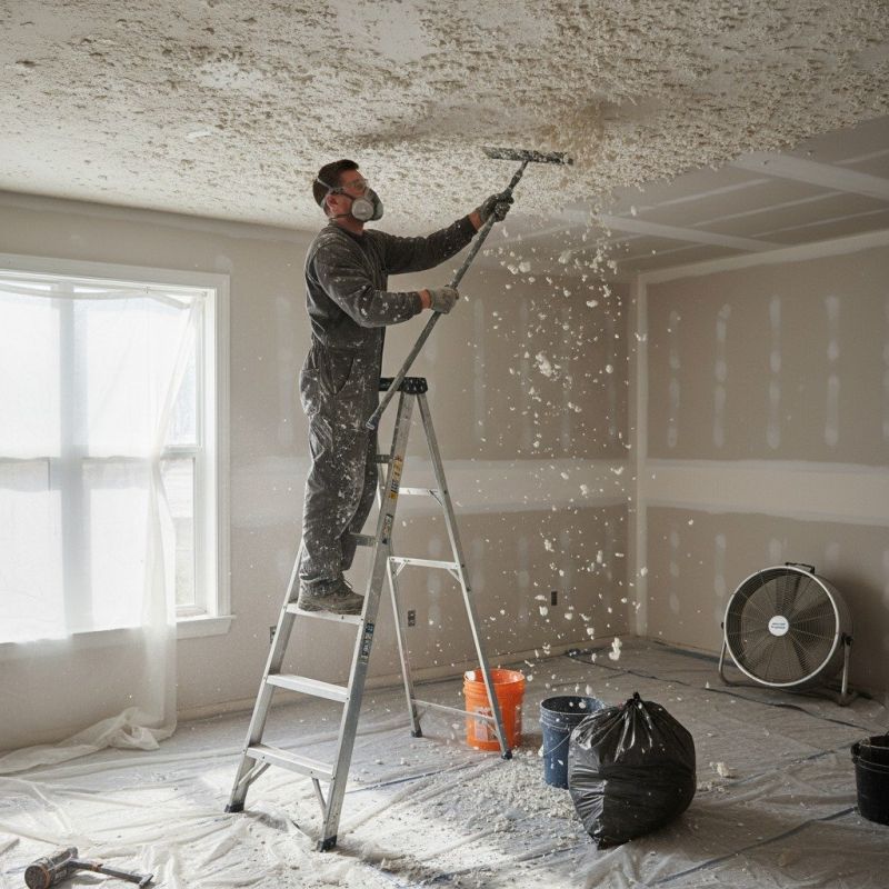 Swirl Ceiling Removal in Longmont, CO